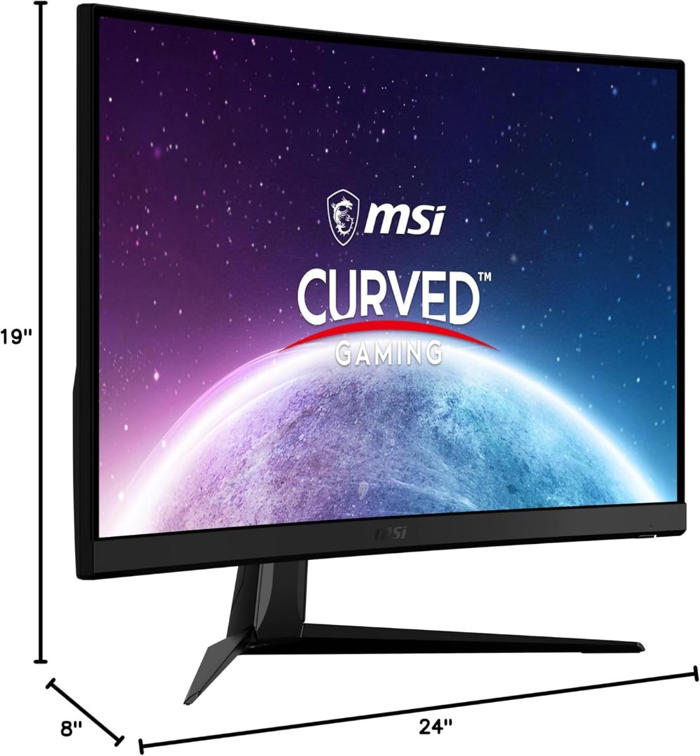 MSI G27C4X 27" Curved Gaming Monitor, - Image 7