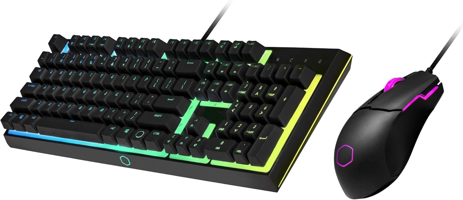 Cooler Master MS111 Combo Bundle with Mechanical Gaming Keyboard and Omron 10M Mouse DPI 3500 with Optical Sensor - Image 9