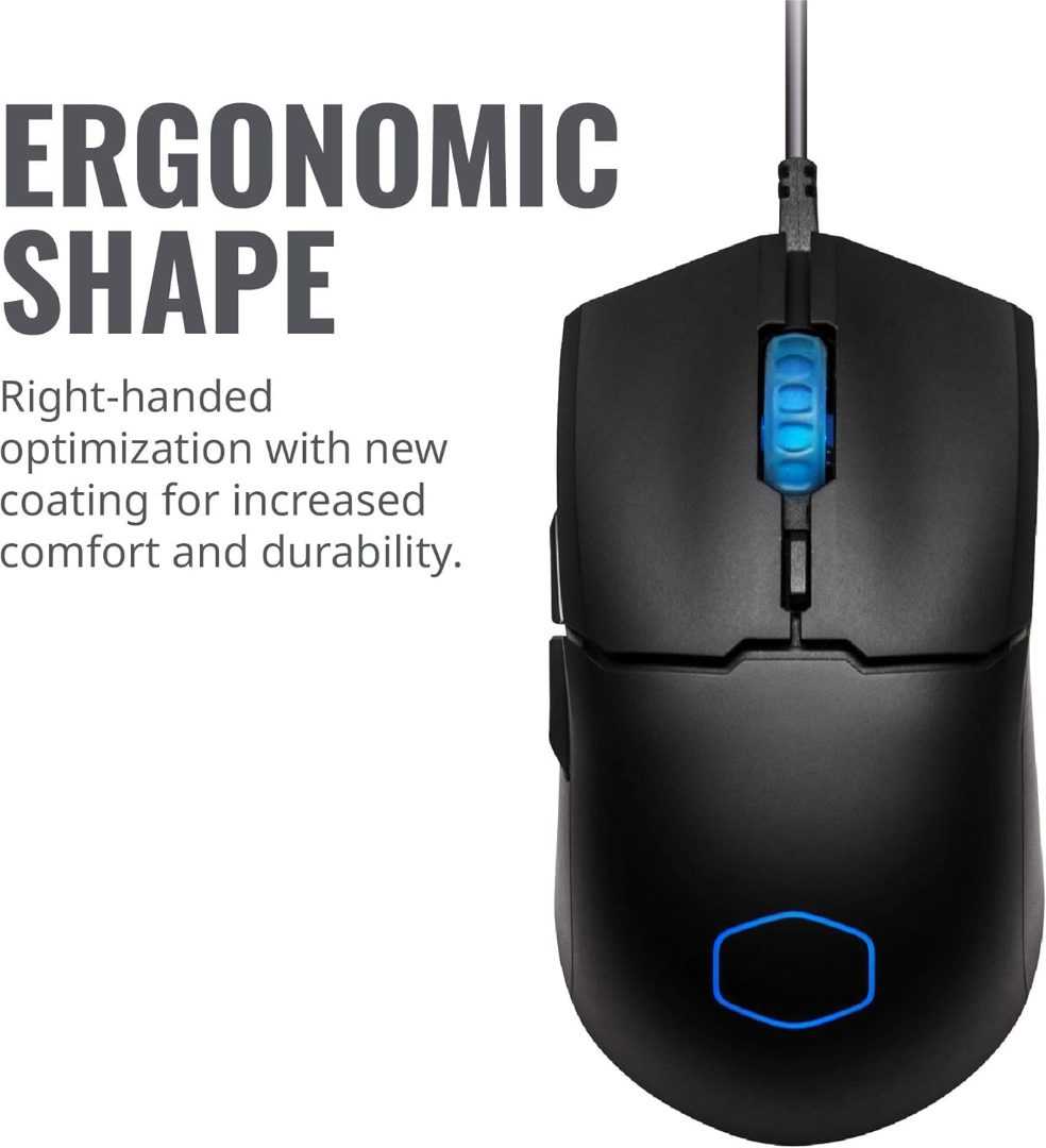 Cooler Master MS111 Combo Bundle with Mechanical Gaming Keyboard and Omron 10M Mouse DPI 3500 with Optical Sensor - Image 5