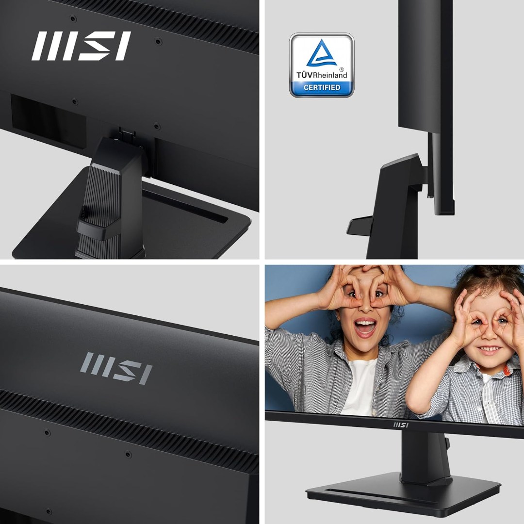 MSI Pro MP251 24.5" IPS 1920 x 1080 (FHD), 100Hz, Adaptive Sync, HDMI, VGA Port, VESA Mount, Tilt, Speaker, 1 ms, Black - Image 3