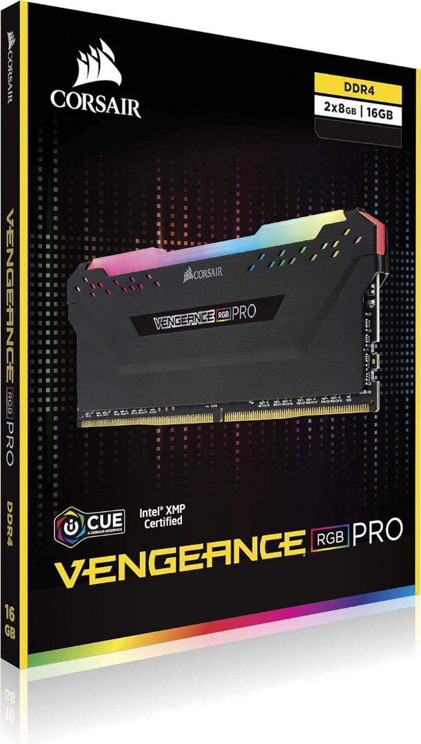 Corsair VENGEANCE RGB PRO 16GB (2x8GB) DDR4 3600MHz C18