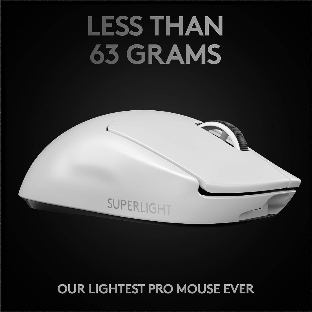 Logitech Pro X Superlight White Wireless Gaming Mouse - Image 9