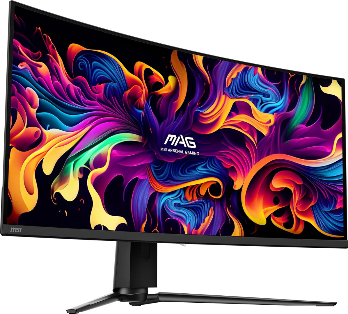 MSI MAG341CQP QD-OLED, 34 Curved OLED Gaming Monitor, 3440 x 1440 (UWQHD), OLED 0.03ms Response time, 175Hz - Image 7
