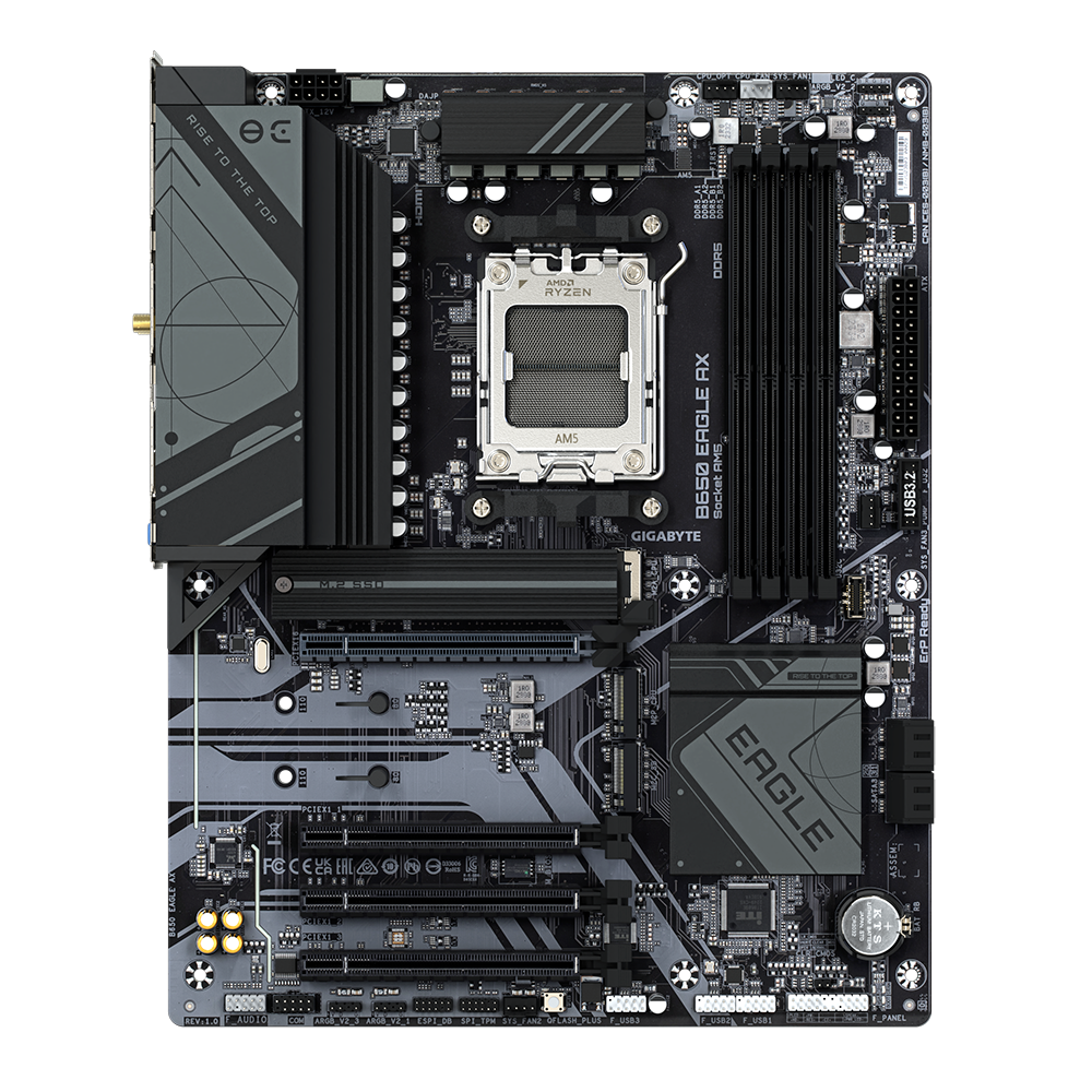 Alternative view of Gigabyte B650 EAGLE AX 1.0