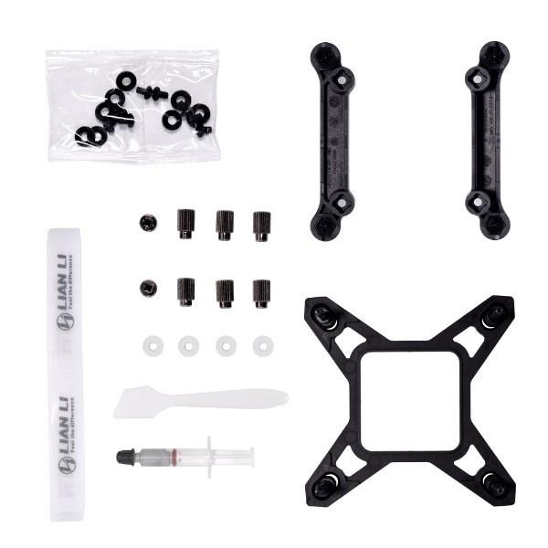 Alternative view of Lian Li GALAHAD II LCD White 360 Liquid Cooler