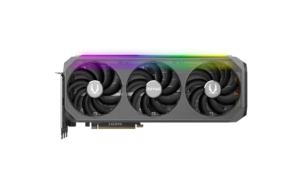 Alternative view of ZOTAC GeForce RTX 5080 AMP Extreme INFINITY 16GB GDDR7